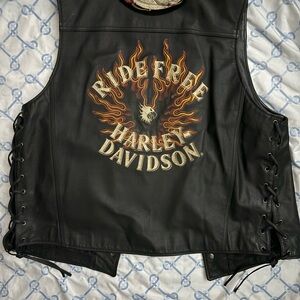 Harley-Davidson Black Leather Jacket